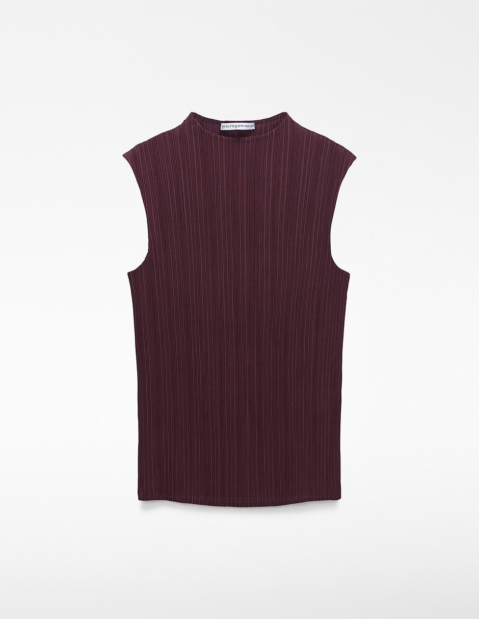 Blusa sin manga para mujer 6