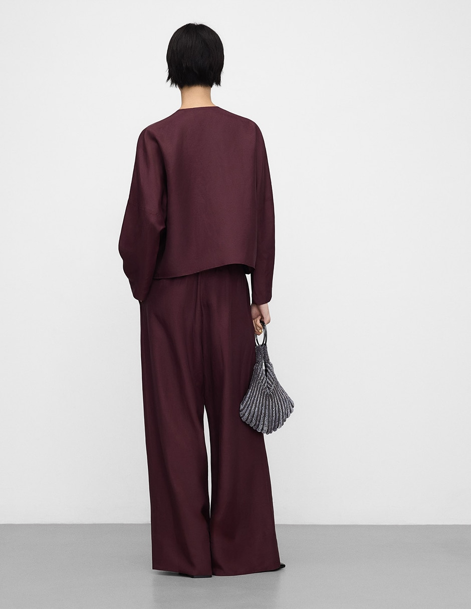 Pantalón wide leg para mujer 3