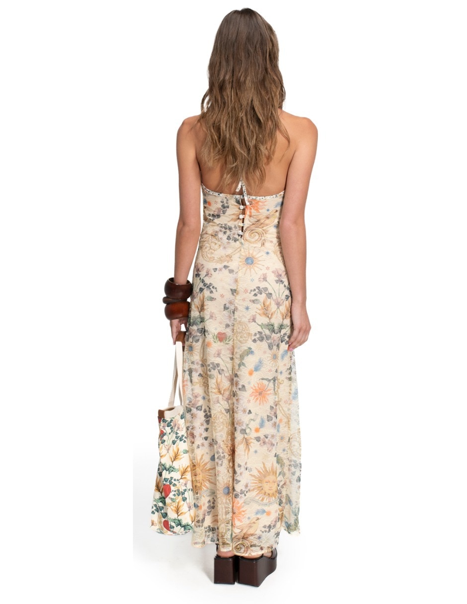 Vestido largo casual para mujer 3