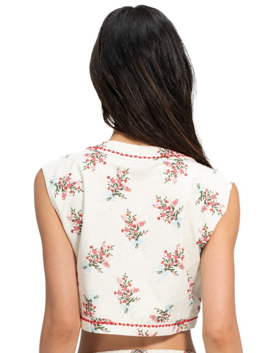 Blusa sin manga para mujer 3