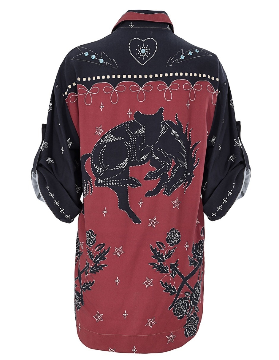 Blusa manga 3/4 para mujer 4