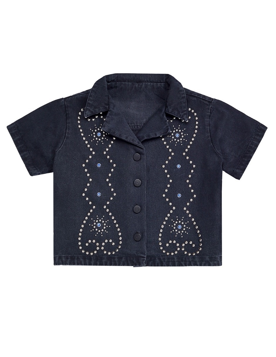 Blusa manga corta para mujer 2