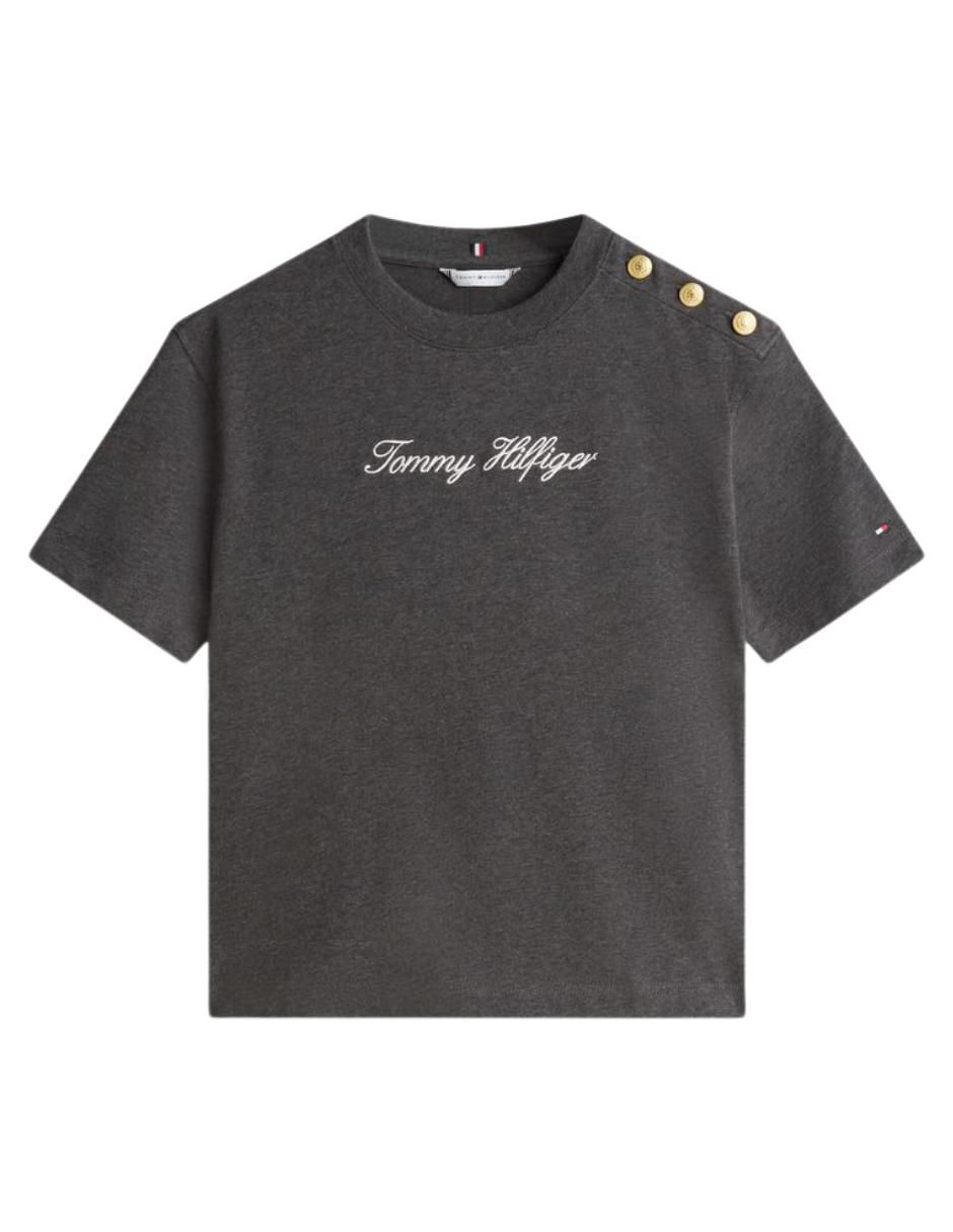 Playera manga corta cuello redondo para mujer 2