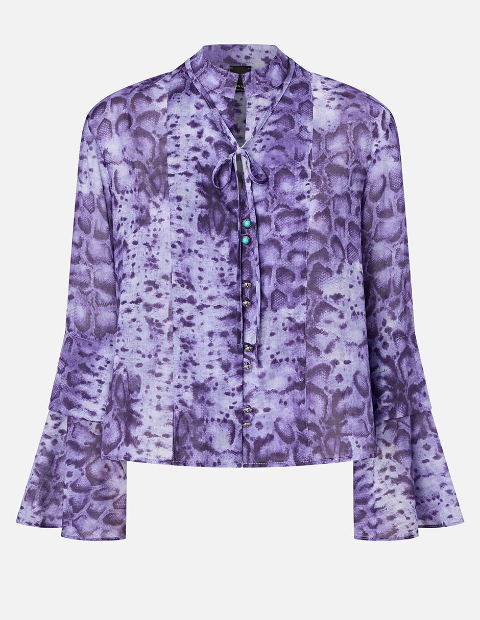 Blusa manga larga para mujer 5