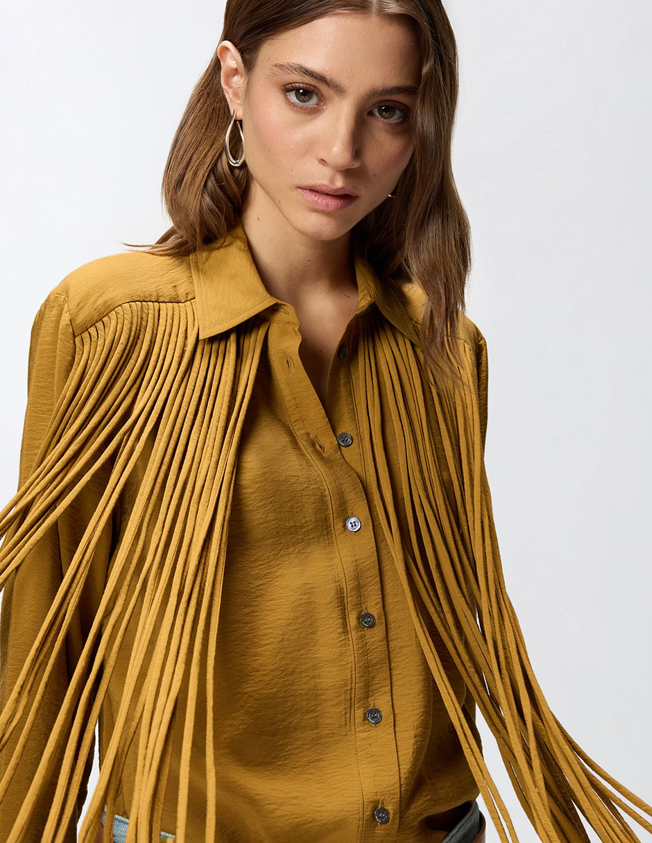 Camisa manga larga para mujer 4