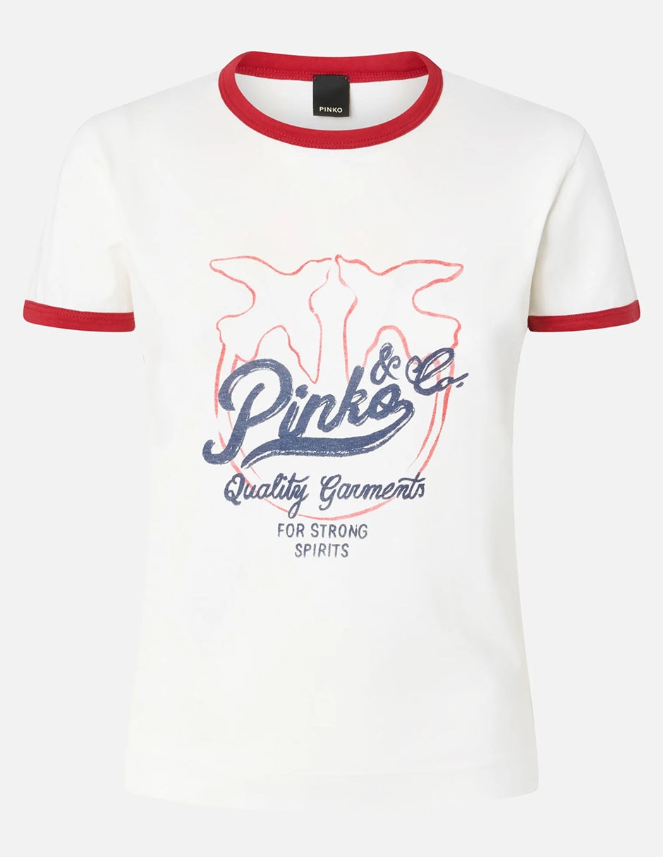Playera manga corta cuello redondo para mujer 5