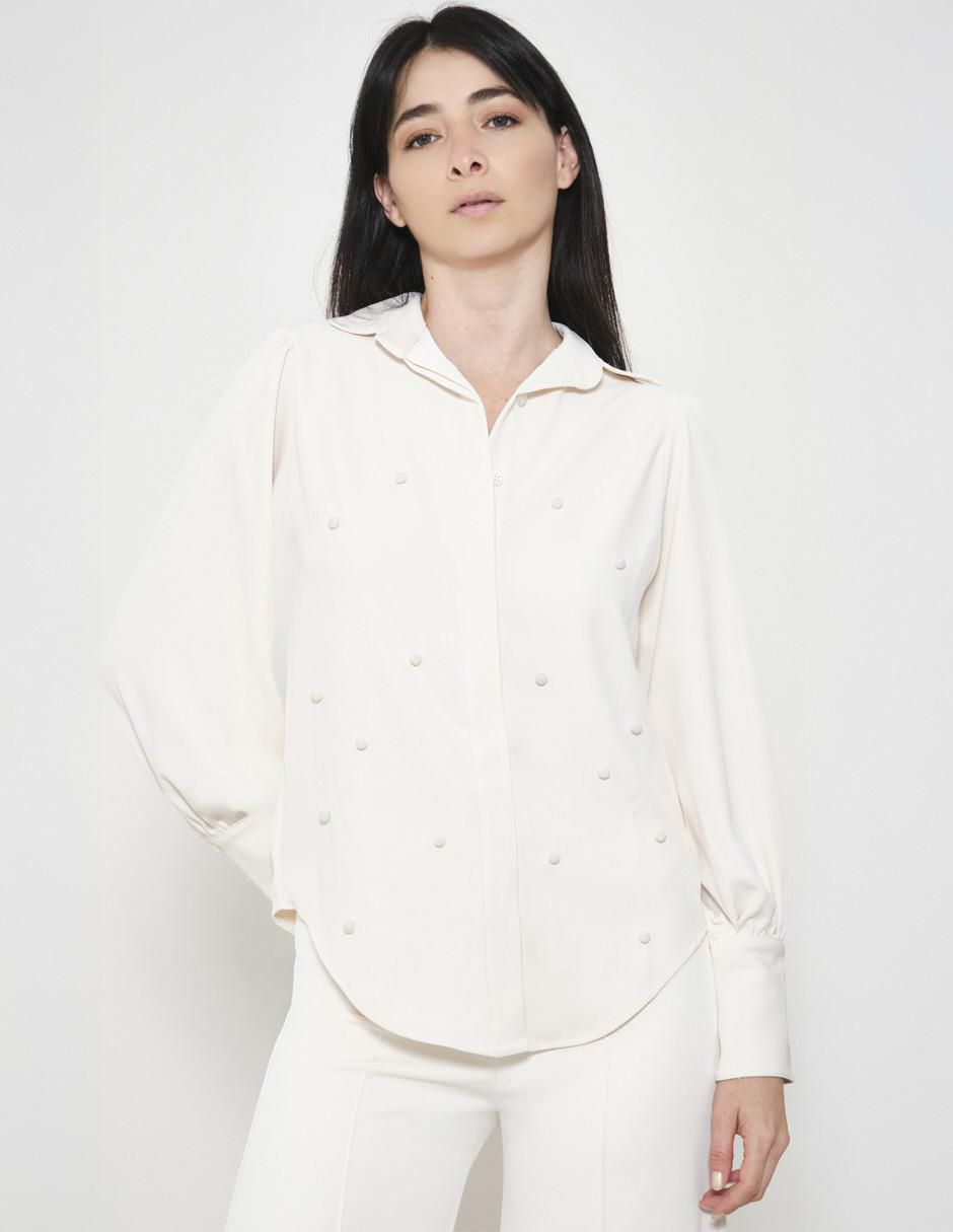 Camisa manga larga para mujer