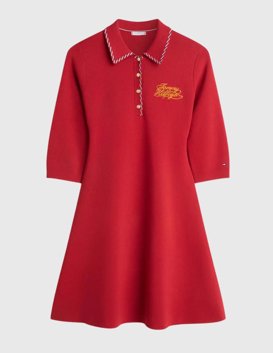 Vestido arriba rodilla casual para mujer 2