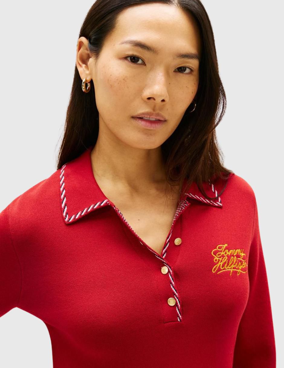 Vestido arriba rodilla casual para mujer 5