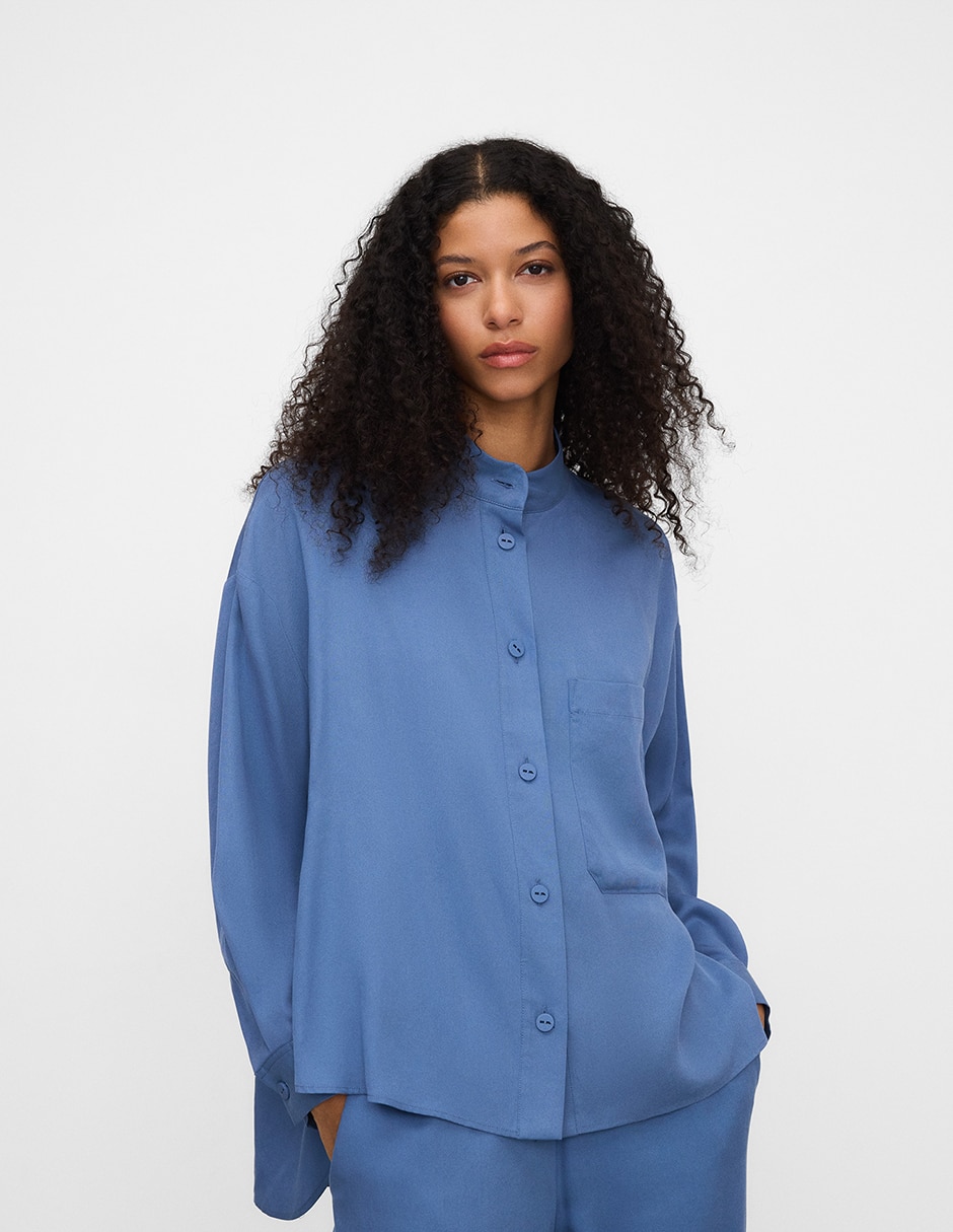 Camisa manga larga para mujer