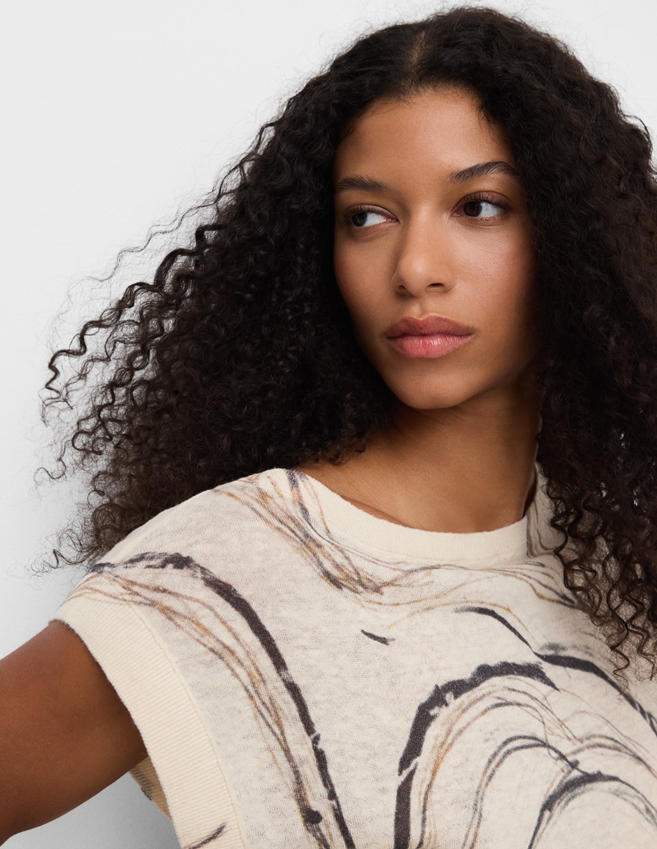 Blusa manga corta para mujer 10