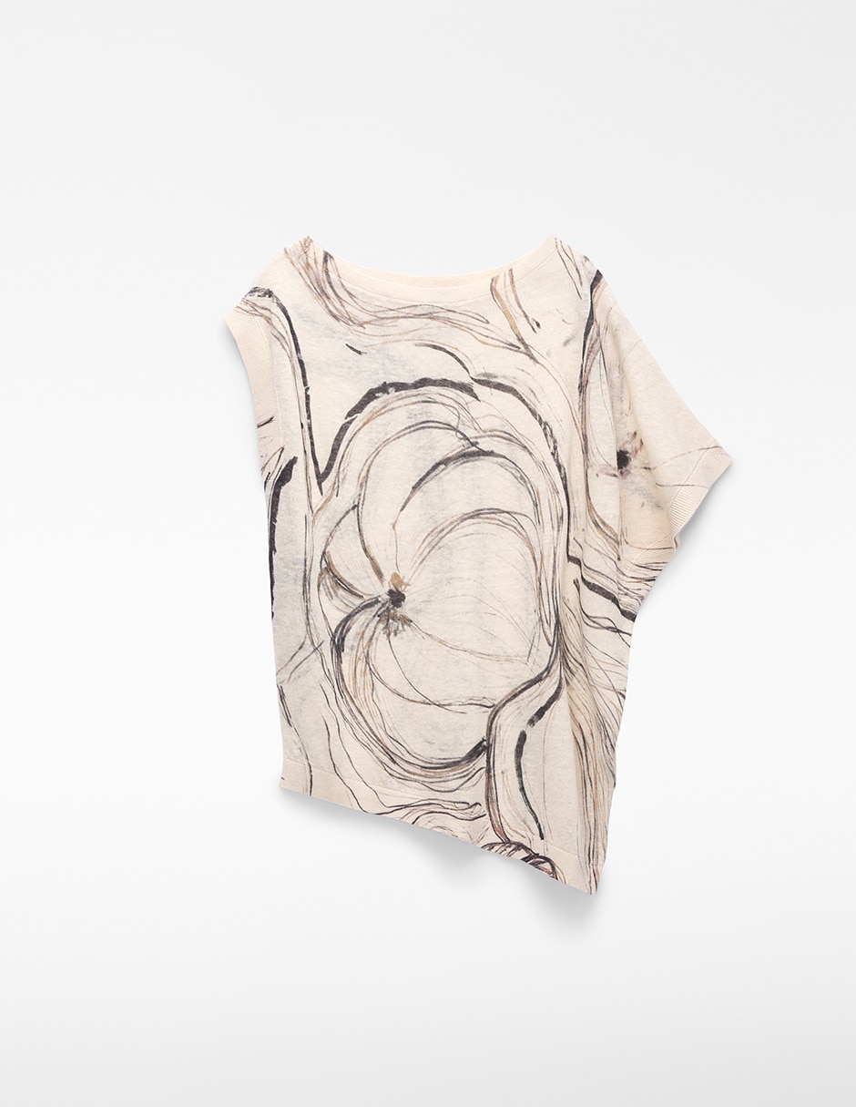 Blusa manga corta para mujer 11