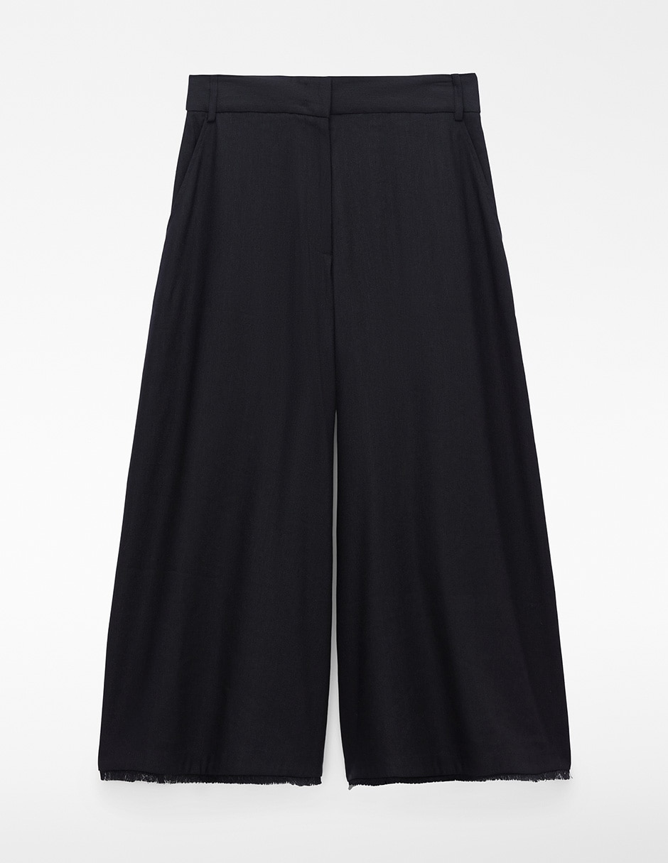 Pantalón coulotte wide leg para mujer 5