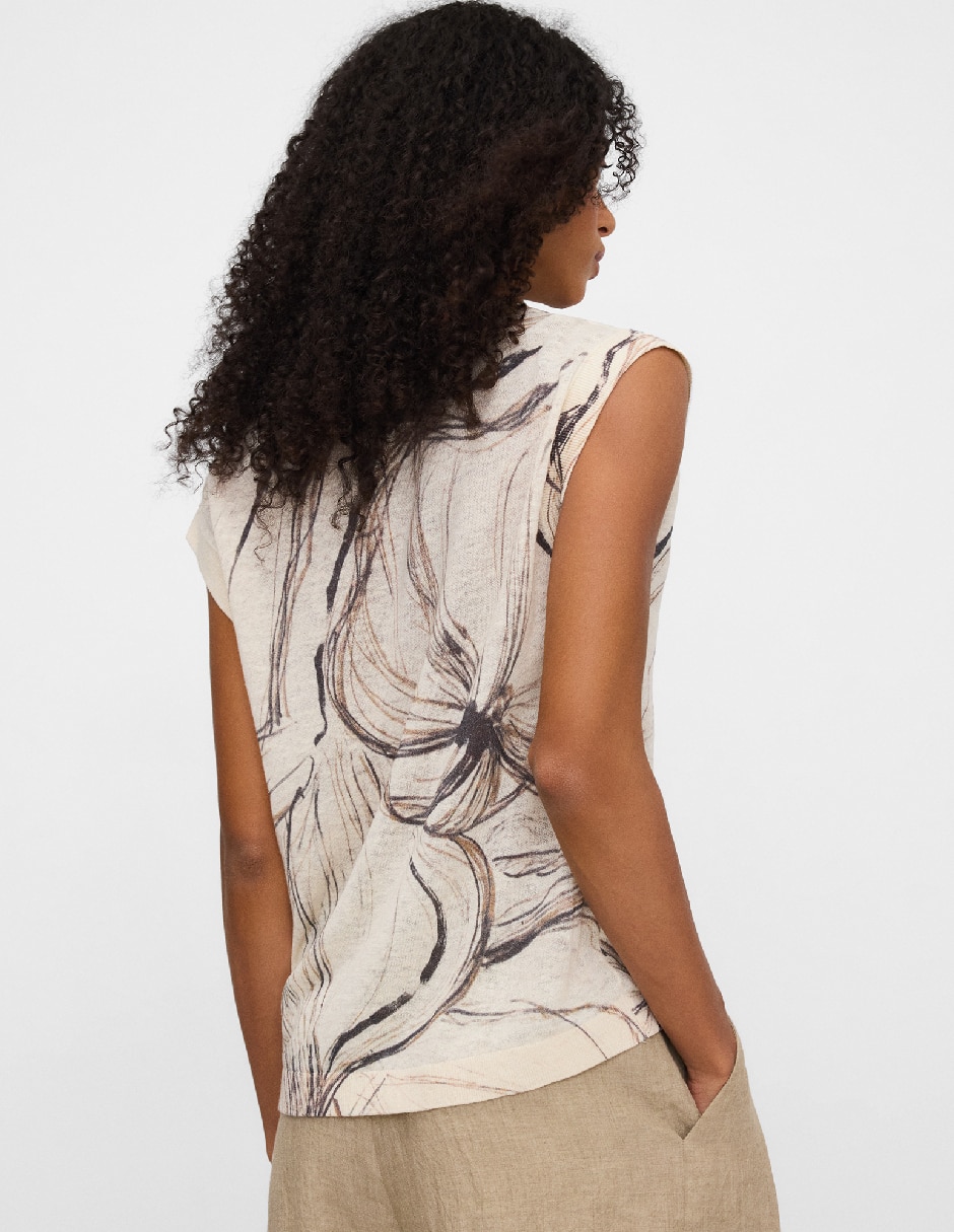 Blusa manga corta para mujer 3