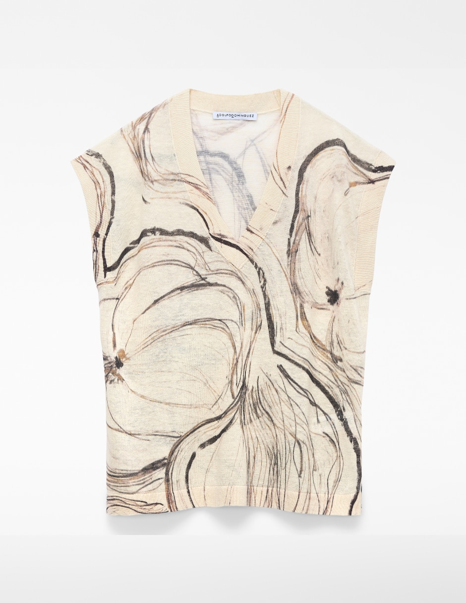 Blusa manga corta para mujer 4