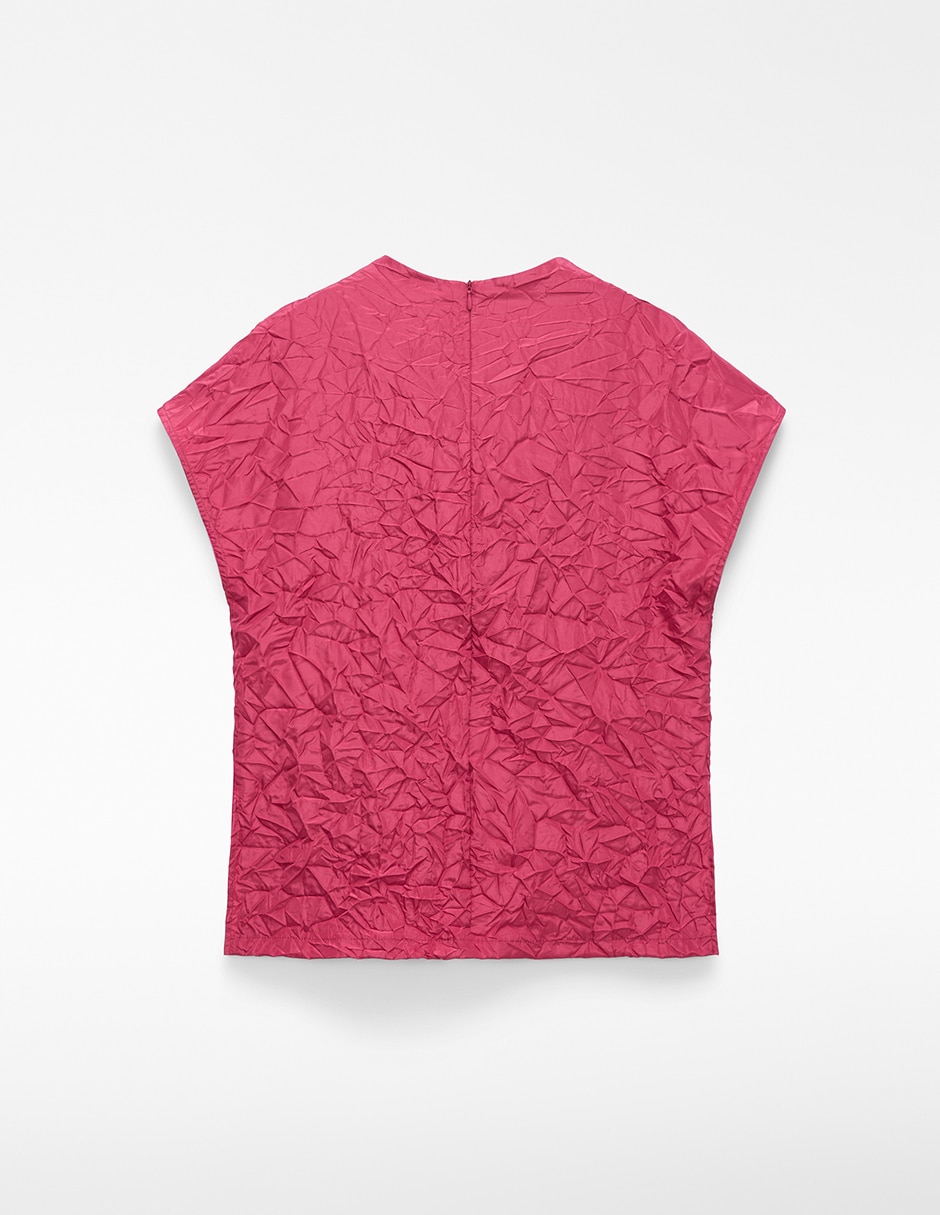 Blusa manga corta para mujer 6