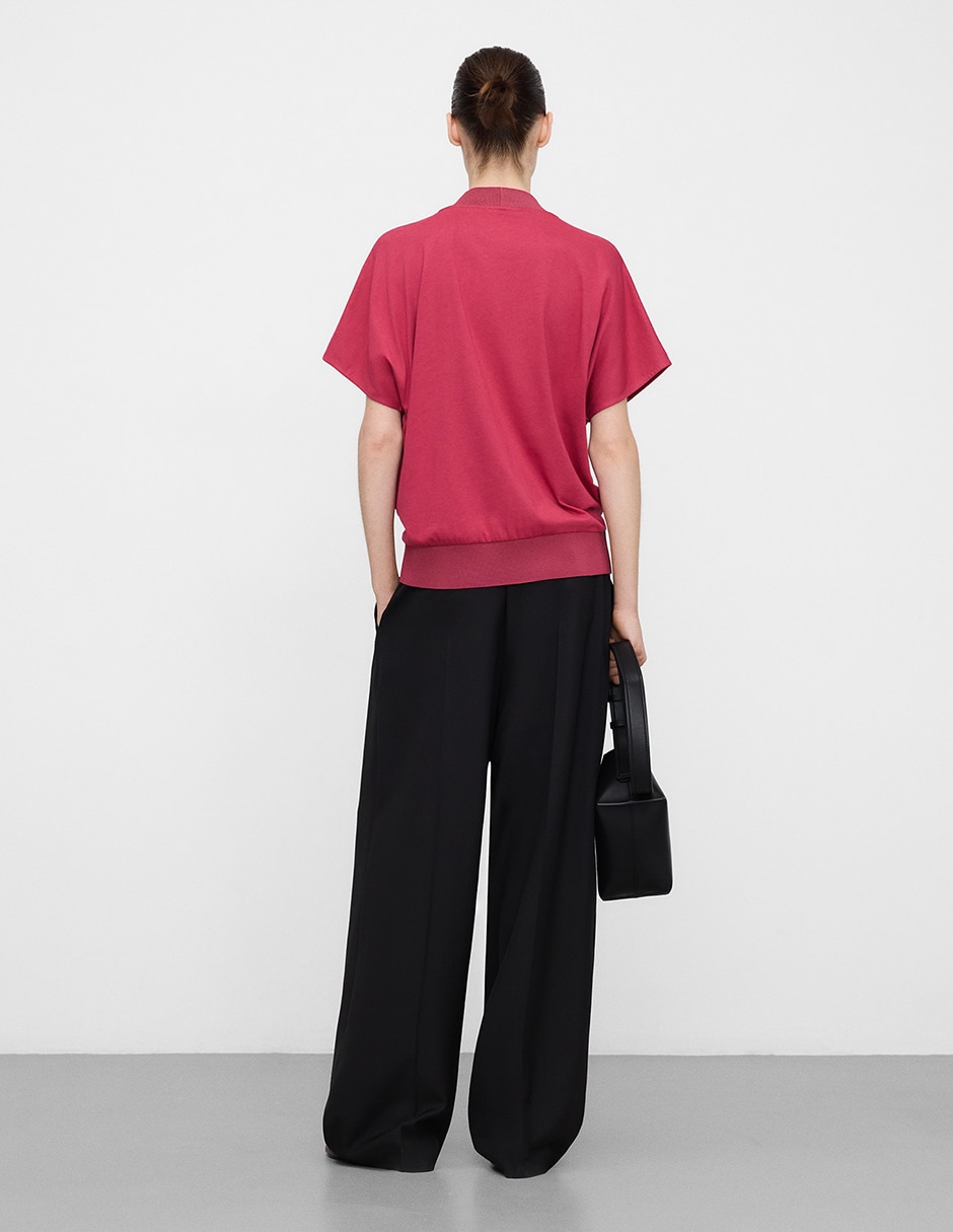 Blusa manga corta para mujer 3