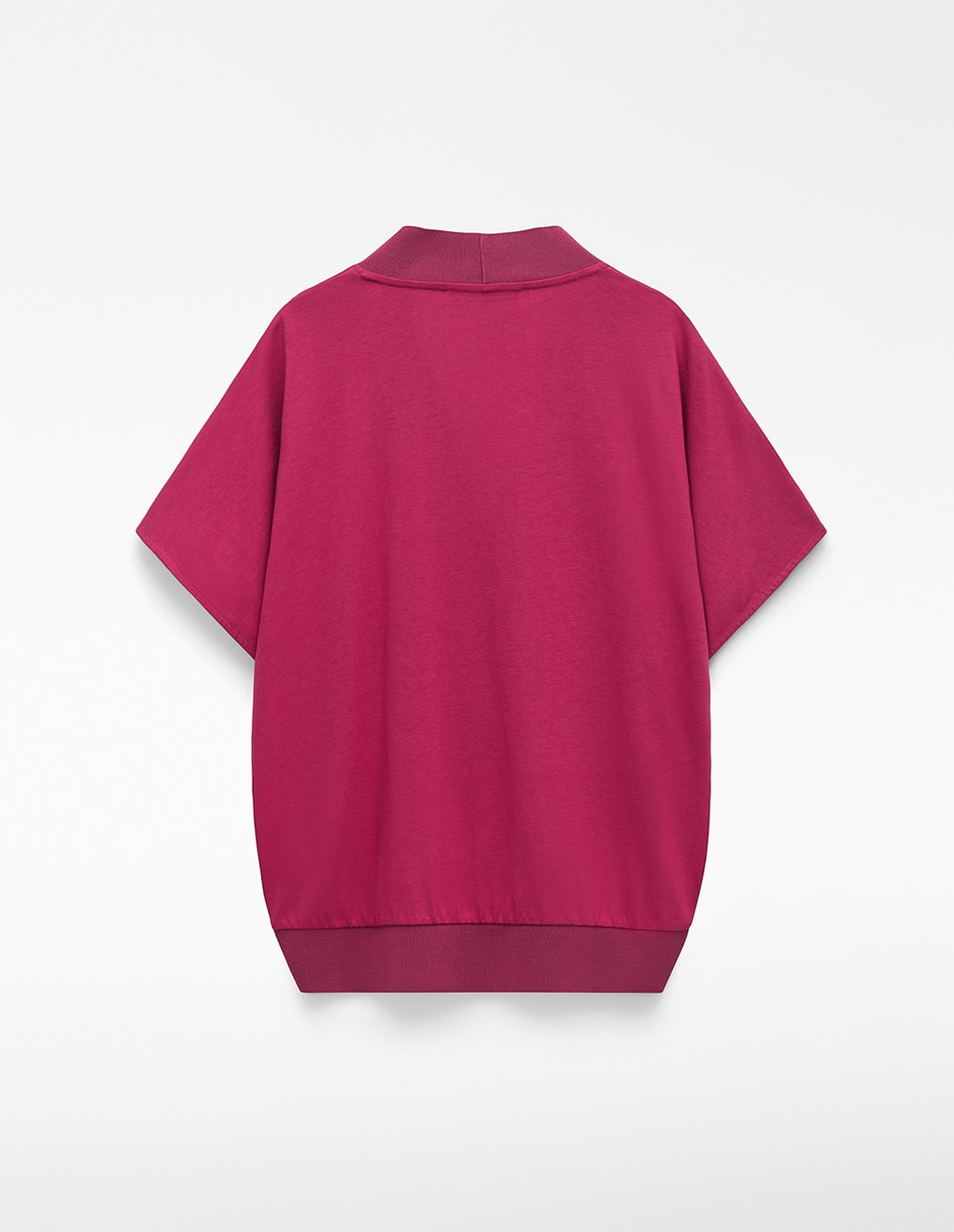 Blusa manga corta para mujer 6