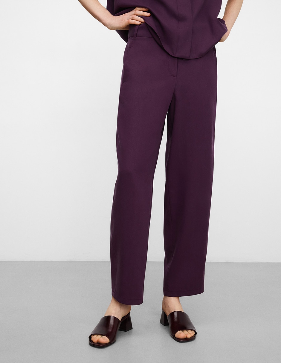 Pantalón barrel para mujer